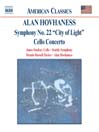 HOVHANESS: Symphony No 22 / Cello Concerto